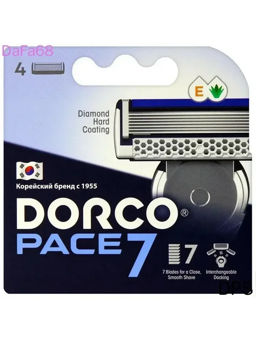 Лезвия для бритья DORCO PACE 7 SVA1040, вариант, фото 2