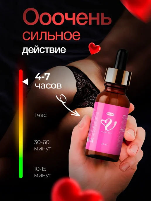 Возбудитель для женщин и мужчин 18+ афродизиак, 30 мл, фото 2