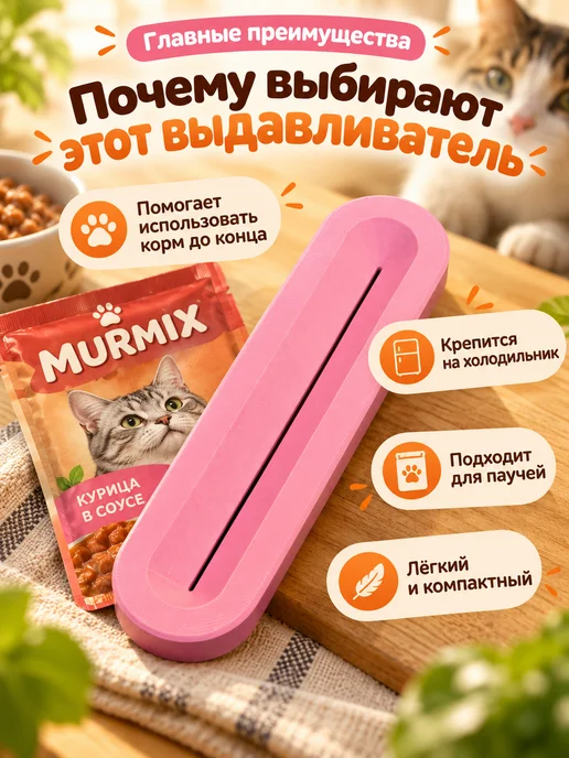 Пресс для влажного корма для кошек, вариант, фото 4