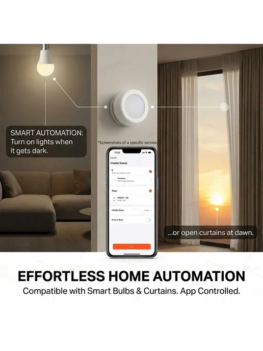 Forubest Датчик освещенности ZigBee Z2M, вариант, фото 5