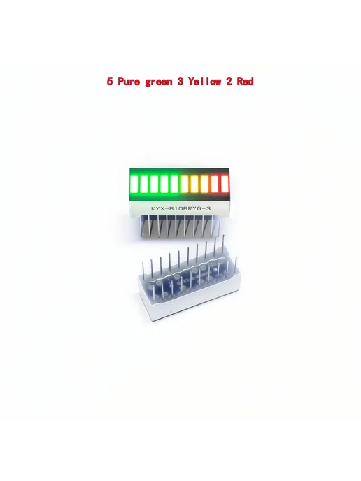 kyxdigitaltube LED дисплей 10 шт. многоцветный 10 сегментов, 10 шт, фото 4