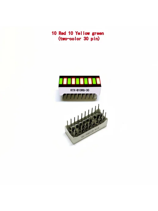 kyxdigitaltube LED дисплей 10 шт. многоцветный 10 сегментов, 10 шт, фото 6