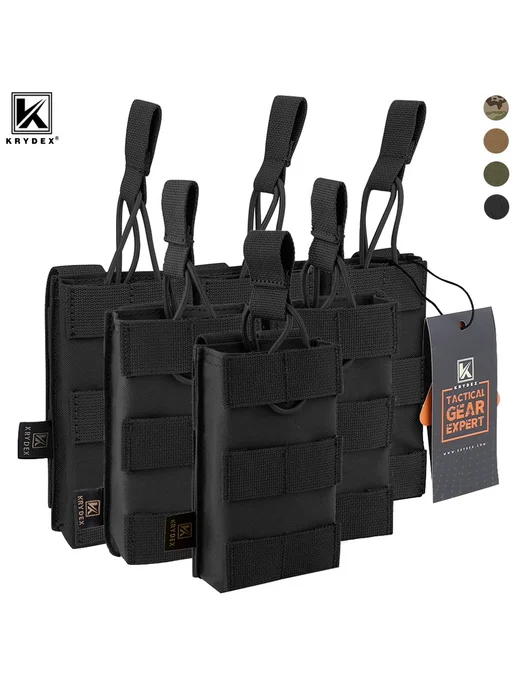 KRYDEX тактический подсумок для магазина 5.56 мм Triple MC, вариант, фото 2
