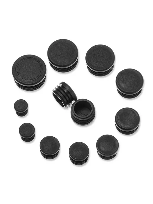 Заглушки для ножек мебели черные 19mm, 10 шт, 10 шт, фото 3