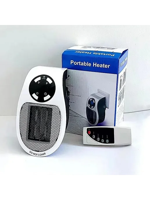 Маленький настольный обогреватель 500W 2 скорости для офиса, 500 Вт, фото 8