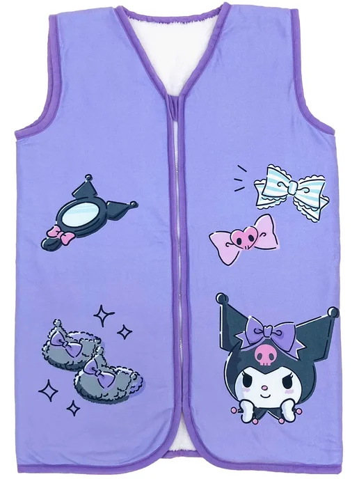 Плед-жилет Morishita Sanrio Куроми, 50х70 см, 50x70 см