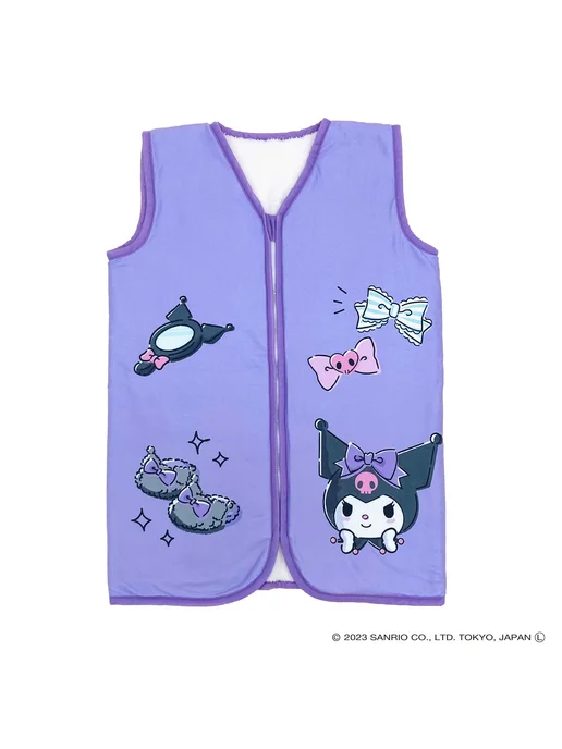 Плед-жилет Morishita Sanrio Куроми, 50х70 см, 50x70 см, фото 5