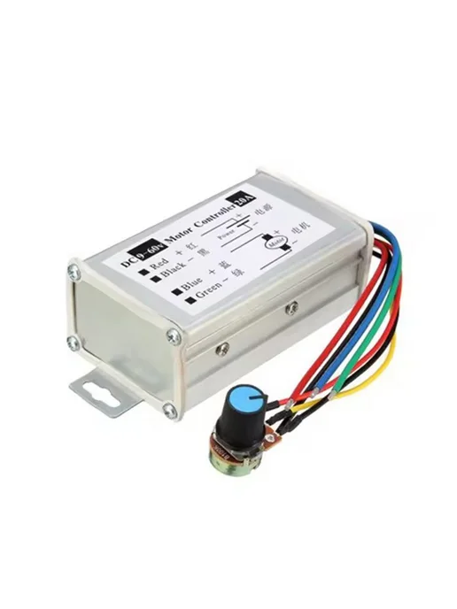 Контроллер скорости DC 9-60V 20A PWM для электромоторов, вариант, фото 5