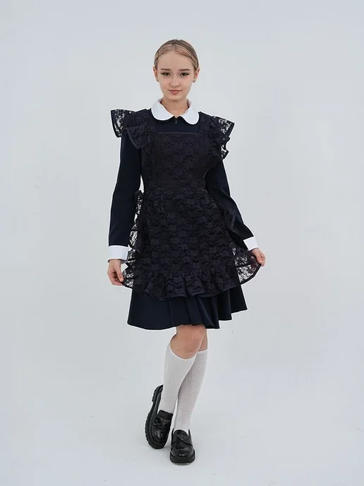 Школьный фартук Светланка moda синий, синий