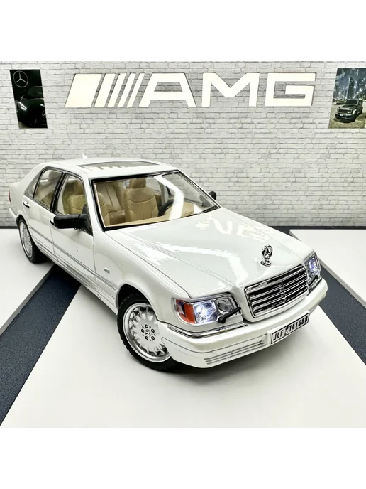 Машинка металлическая MercedesBenz S класс в кузове W140, вариант