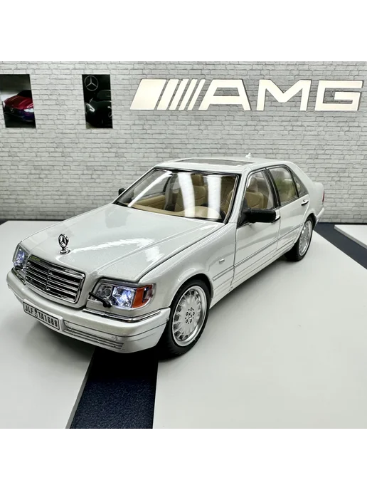 Машинка металлическая MercedesBenz S класс в кузове W140, вариант, фото 6