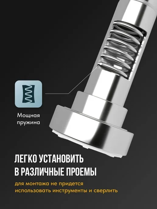 Телескопическая штанга для шкафа 52–75 см, вариант, фото 2