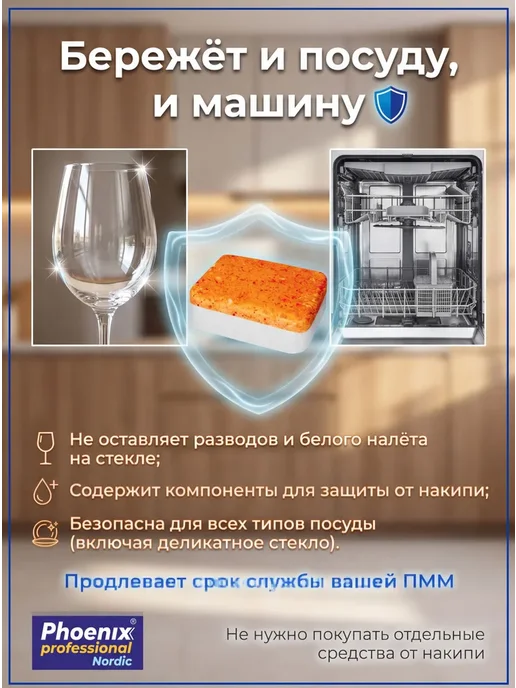 Капсулы для посудомоечной машины, вариант, фото 7