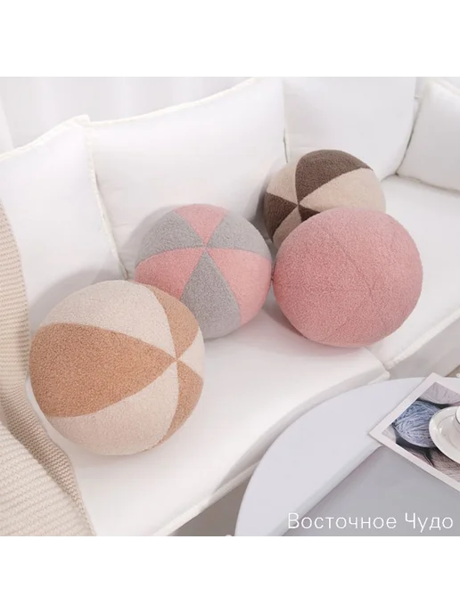 Декоративная подушка 30x30 см, скандинавский стиль, 30x30 см, фото 6