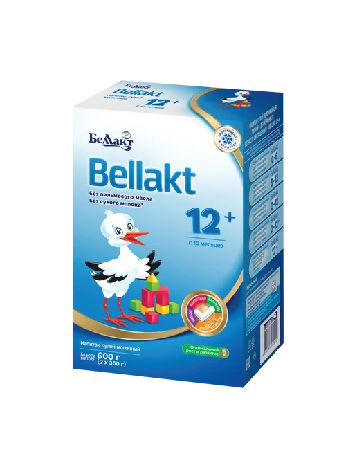 Молочная смесь для детей Bellakt 12+ мес. 600гр, 600 г, фото 2