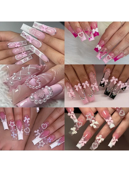 naildazzling Набор акриловых украшений для ногтей 15Grids 01, 06, фото 4