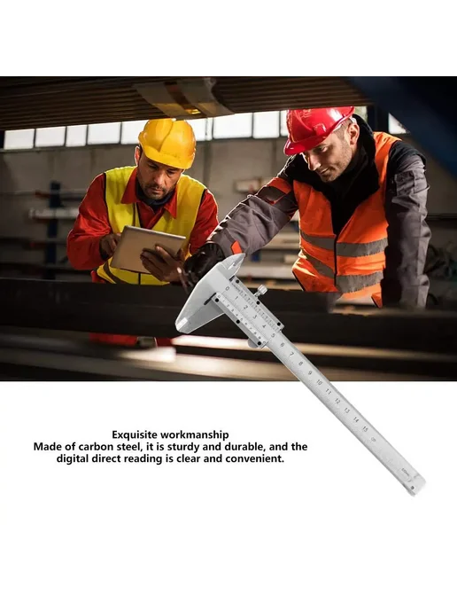 HUOTO Штангенциркуль 6 дюймов 150 мм 150mm B type, вариант, фото 5