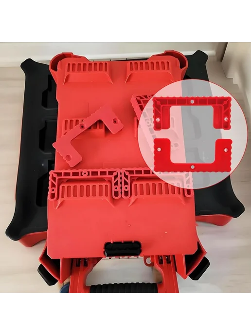 Крепёжные колодки для системы packout, набор из 12 шт, с кр, 12 шт, фото 3
