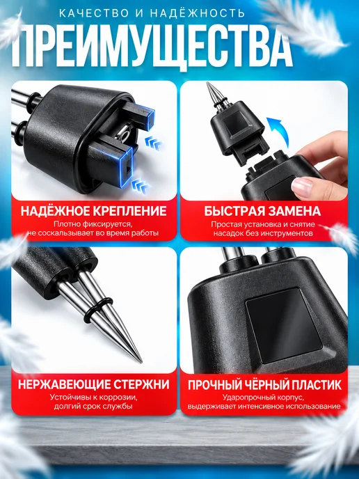 Miuland Перосъемная машина для птиц электрическая, 2 шт, фото 3