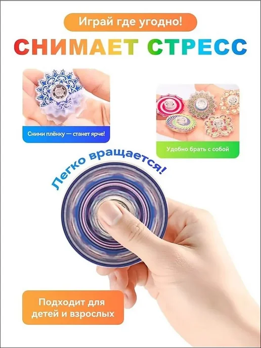 Игрушки-антистресс спиннеры набор 20шт, 20 шт, фото 2