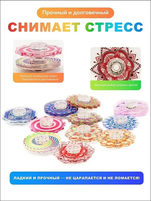 Игрушки-антистресс спиннеры набор 20шт, 20 шт, фото 3