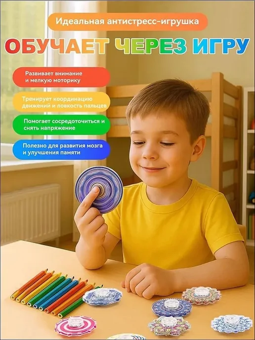 Игрушки-антистресс спиннеры набор 20шт, 20 шт, фото 5