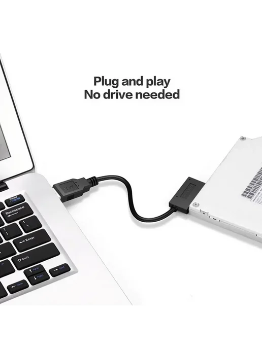 (D R I T) 35CM USB-адаптер ПК 6P + 7P CD DVD Rom Преобразова, вариант, фото 4