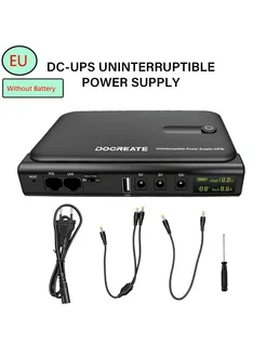 Нет бренда Источник бесперебойного питания DC1036L 36Вт EU Plug NO Batt