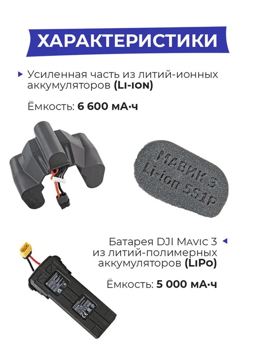 Аккумулятор спарка черепашка +43% к полёту для всех моделей, вариант, фото 2