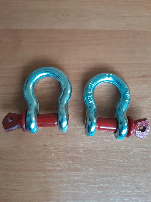 Шакл буксировочный 12" 16 мм, 2.00 тонны, 2 штуки, вариант, фото 3