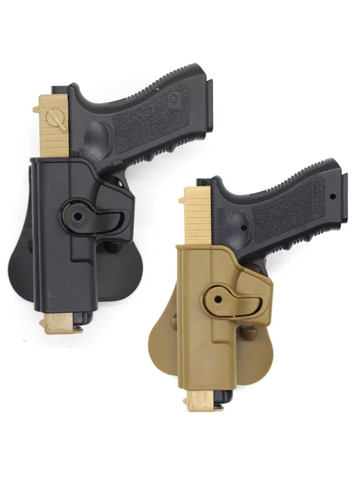 CLUSGO Кобура для Glock 17 Gen 1-4 Бежевый, mag pouch tan, бежевый, фото 2
