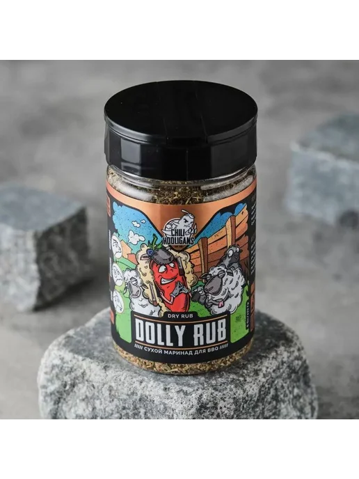 Сухой маринад Chili hooligans "Dolly rub" Чили хулиганс с гр, вариант