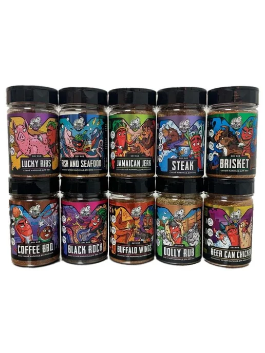 Сухой маринад Chili hooligans "Dolly rub" Чили хулиганс с гр, вариант, фото 3