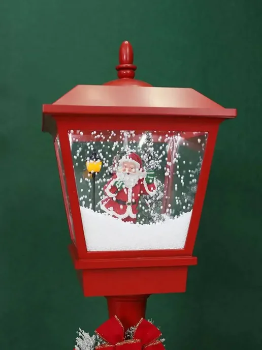 Новогодний фонарь декоративный со снегом，1.6m, вариант, фото 3