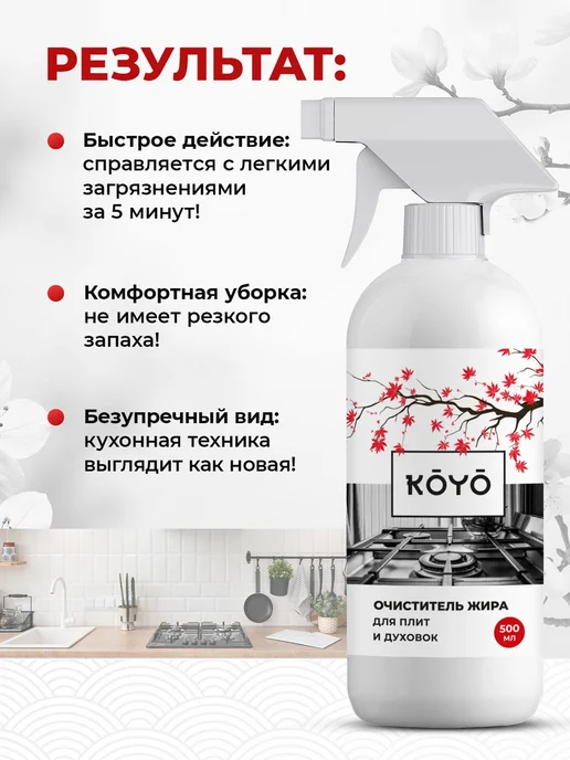 Средство антижир для мытья плиты, духовки и варочной панели, вариант, фото 5