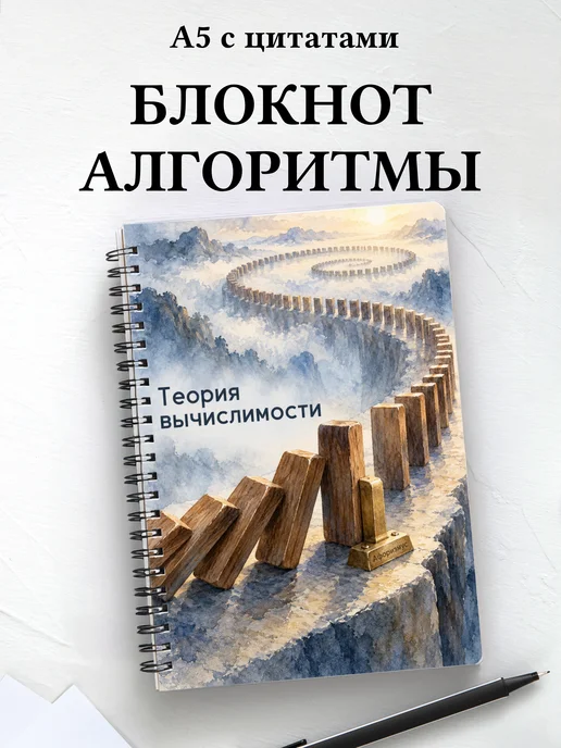Блокнот Теория вычислимости с мотивирующими цитатами