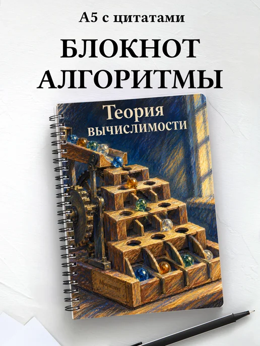 Блокнот Теория вычислимости с мотивирующими цитатами
