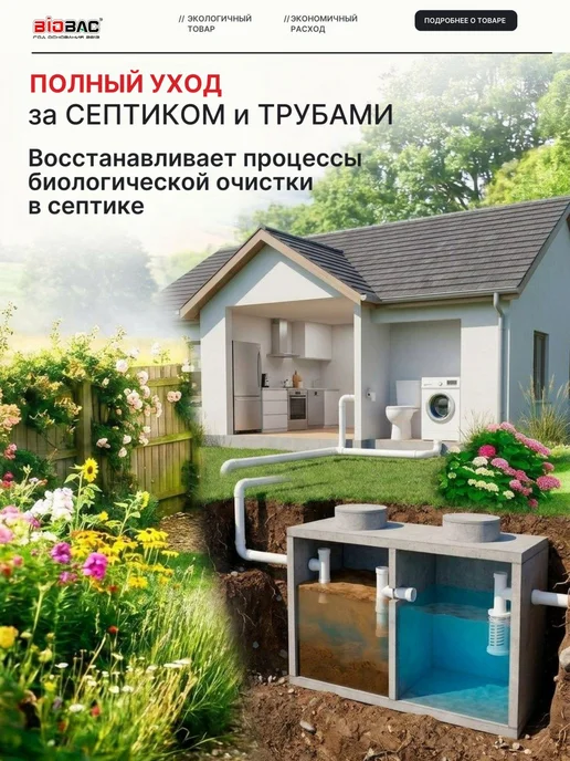 Экстренная помощь для септиков и выгребных ям, вариант, фото 5