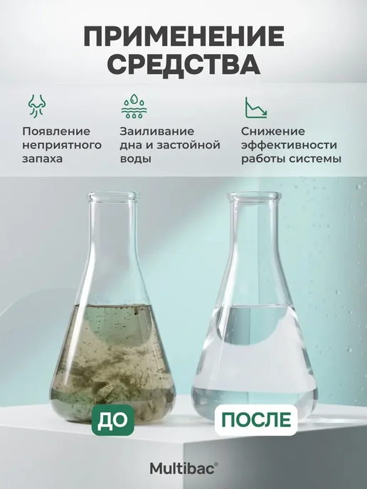 Бактерии для септиков и выгребных ям Septic Pro, 1 л, 1 л, 2 шт, фото 2