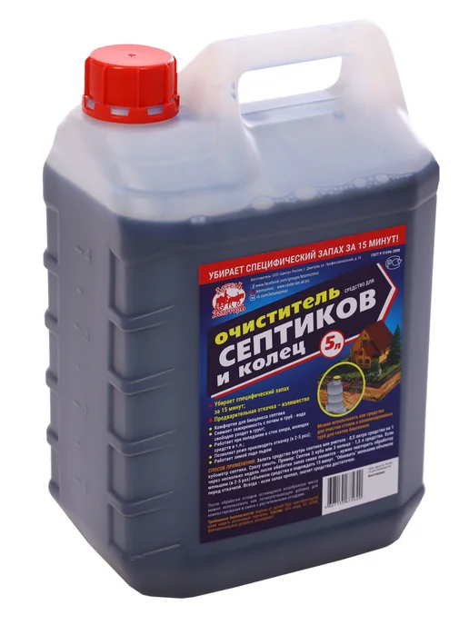 Средство для септиков и колец 5 л Артель Золотарь, 5 л, фото 7