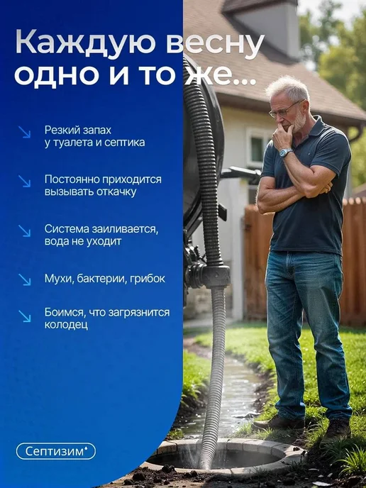 Средство для дачных туалетов и выгребных ям с ароматом, вариант, фото 2