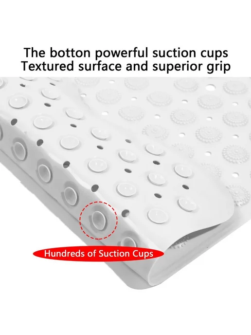 Противоскользящий коврик для ванной 70x36 см, 70x36 см, фото 3