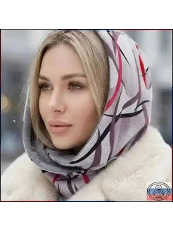 Капор-тюрбан женский трикотажный с флисовой подкладкой