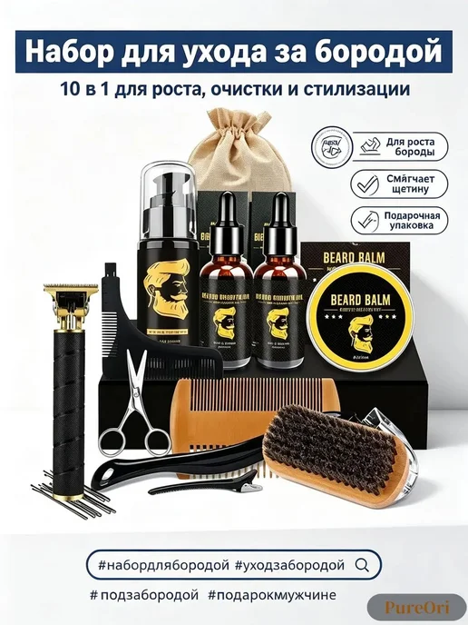 Набор для ухода за бородой, вариант, фото 7