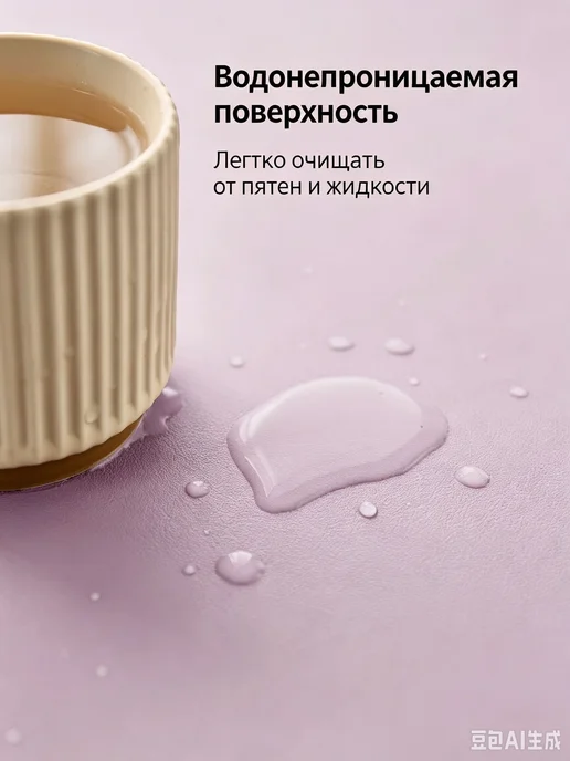 Коврик для стола 80 см x 40 см, материал Искусственная кожа, вариант, фото 4