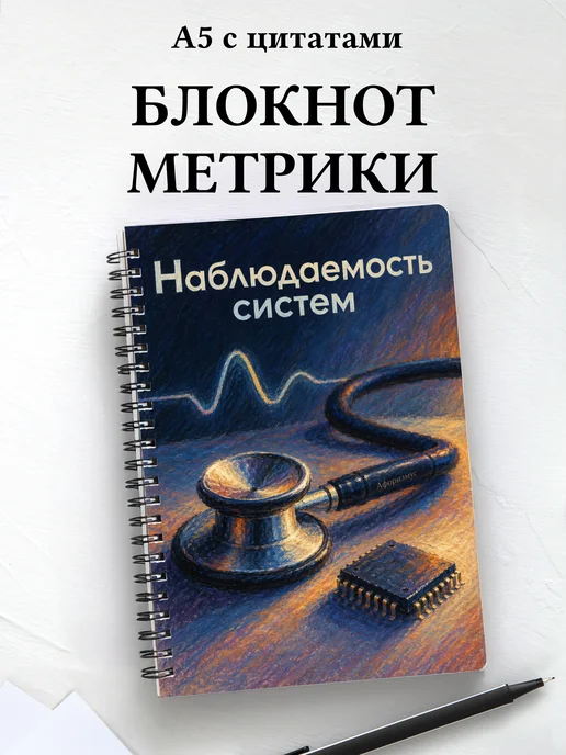 Блокнот Наблюдаемость систем с мотивирующими цитатами