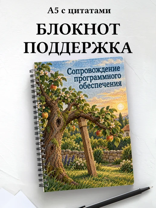 Блокнот Сопровождение программного обеспечения
