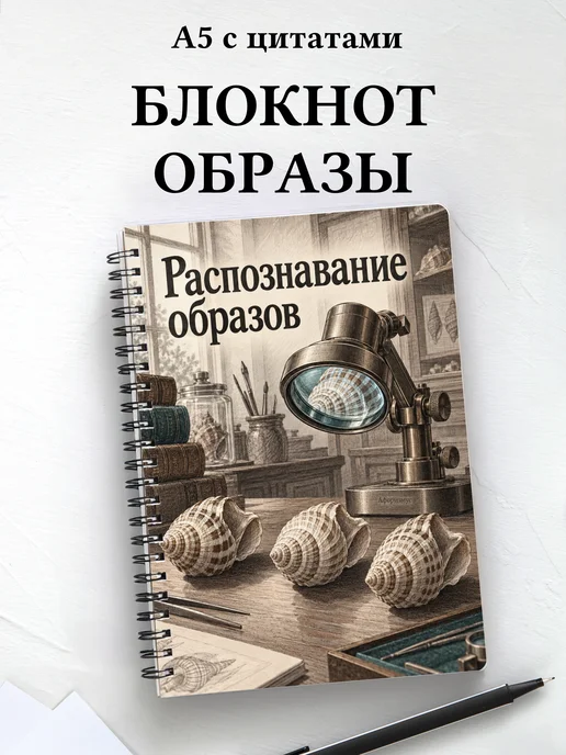 Блокнот Распознавание образов с мотивирующими цитатами