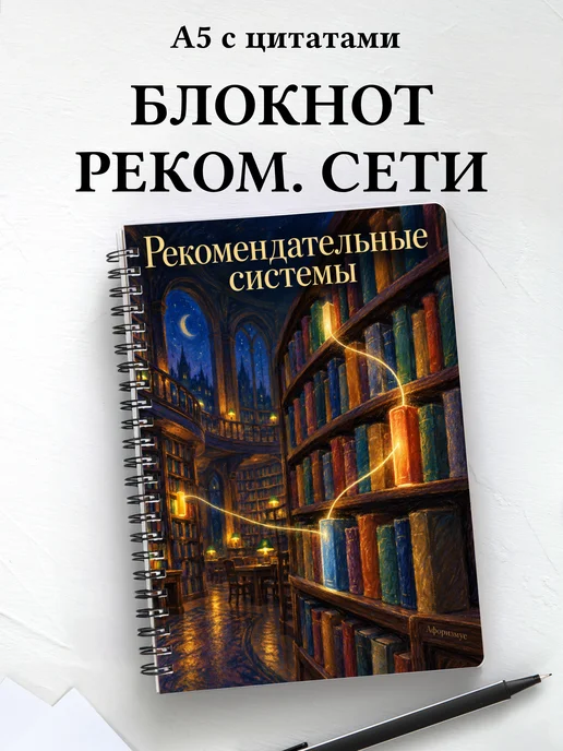 Блокнот Рекомендательные системы с мотивирующими цитатами