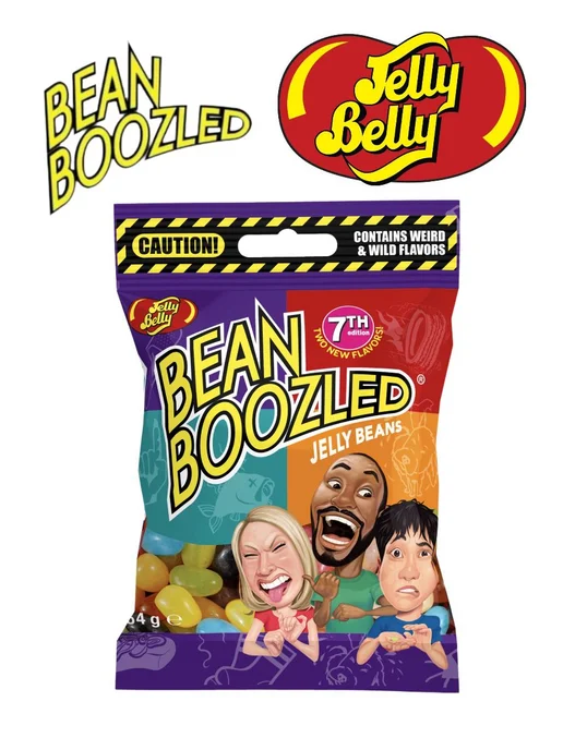 Bean Boozled 7я серия драже жевательное, 54 г, 54 г